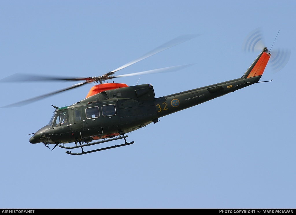 Aircraft Photo of 11332 | Agusta Hkp11 (AB-412SP) | Sweden - Air Force | AirHistory.net #180234