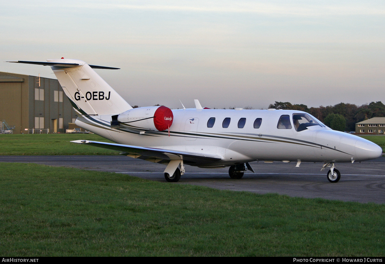 Aircraft Photo of G-OEBJ | Cessna 525 CitationJet CJ1 | AirHistory.net #180236
