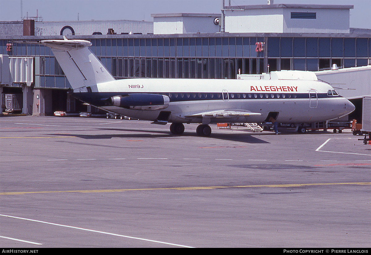 Aircraft Photo of N1119J | BAC 111-204AF One-Eleven | Allegheny Airlines | AirHistory.net #180239