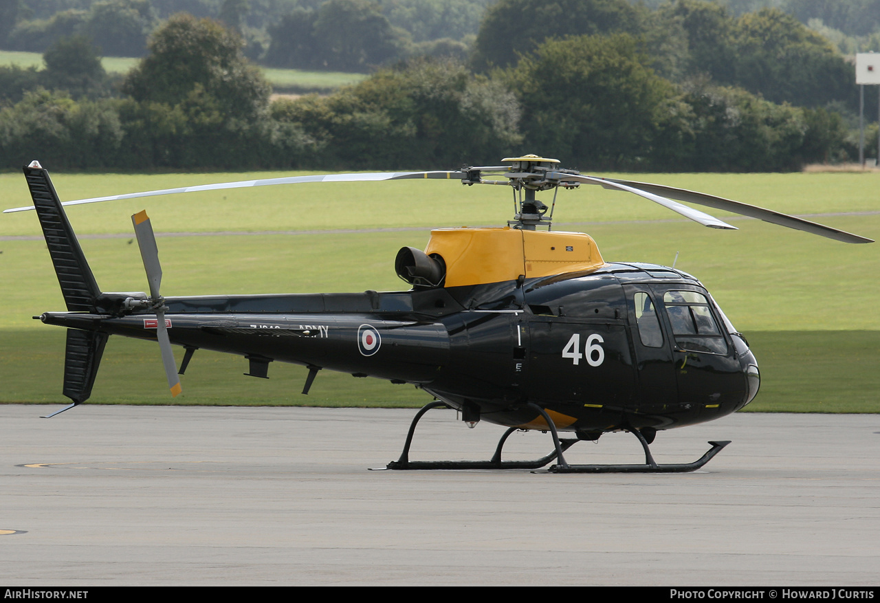 Aircraft Photo of ZJ246 | Eurocopter AS-350BB Squirrel HT2 | UK - Army | AirHistory.net #180248