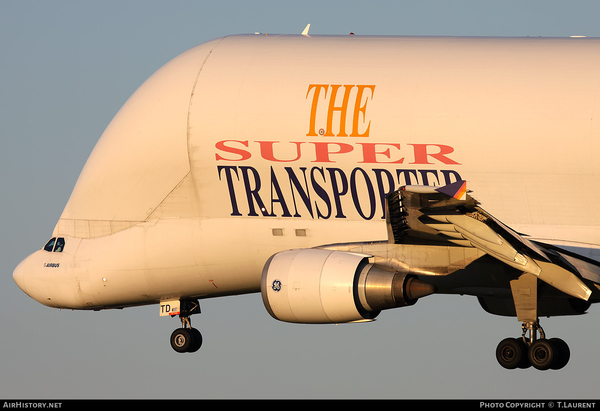 Aircraft Photo of F-GSTD | Airbus A300B4-608ST Beluga (Super Transporter) | Airbus Transport International | AirHistory.net #180261