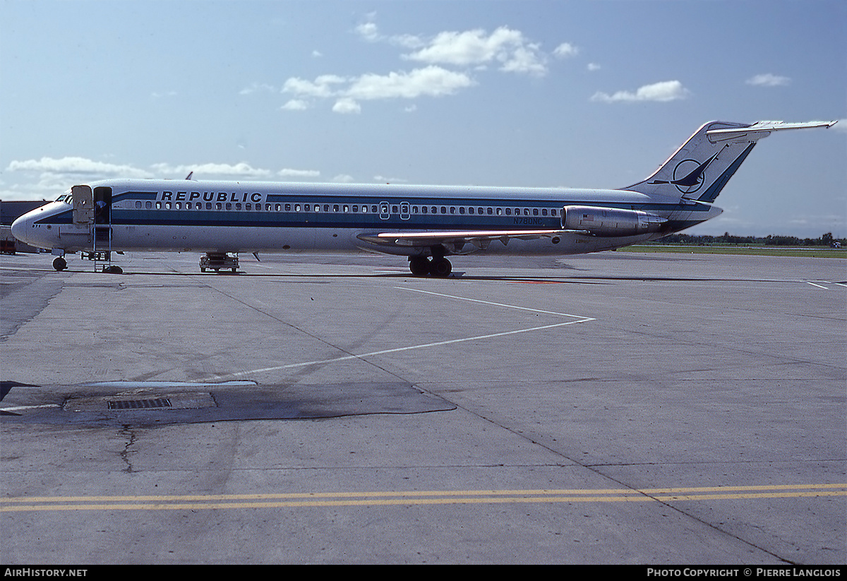 Aircraft Photo of N780NC | McDonnell Douglas DC-9-51 | Republic Airlines | AirHistory.net #180265