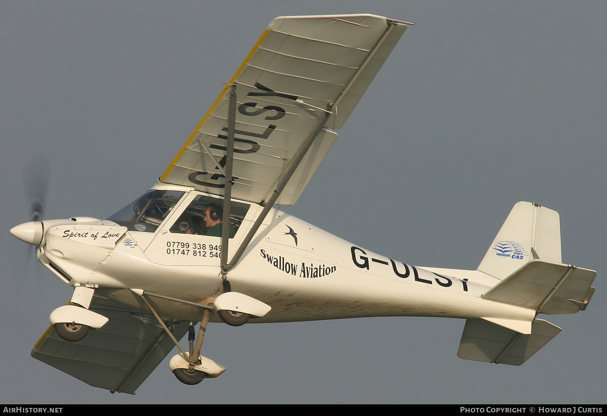 Aircraft Photo of G-ULSY | Comco Ikarus C42-FB80 | Swallow Aviation | AirHistory.net #180274