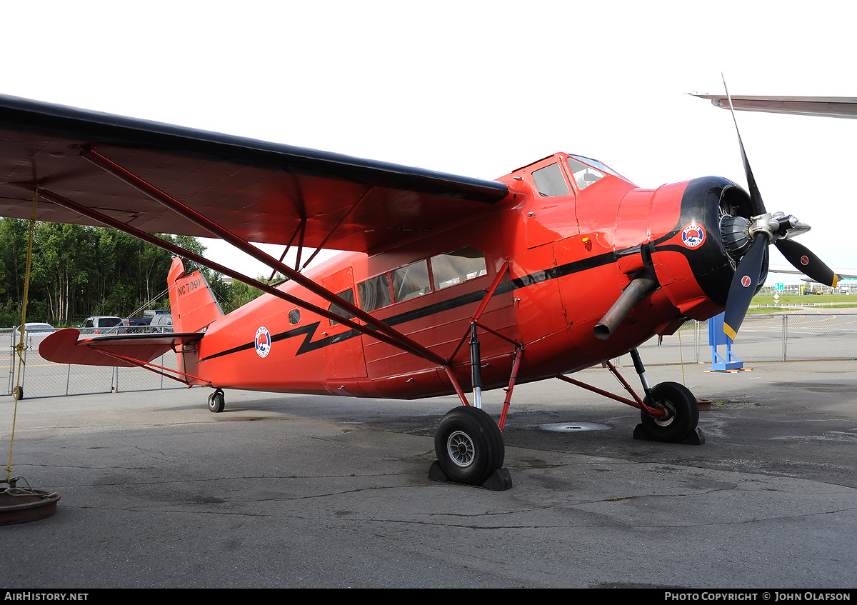 Aircraft Photo of N709Y / NC709Y | Fairchild American Pilgrim 100B | Alaska Airlines | AirHistory.net #180291