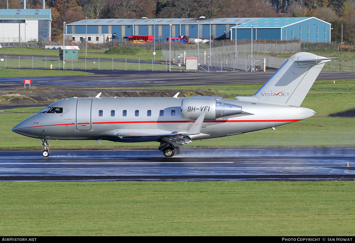 Aircraft Photo of 9H-VFI | Bombardier Challenger 605 (CL-600-2B16) | VistaJet | AirHistory.net #180295