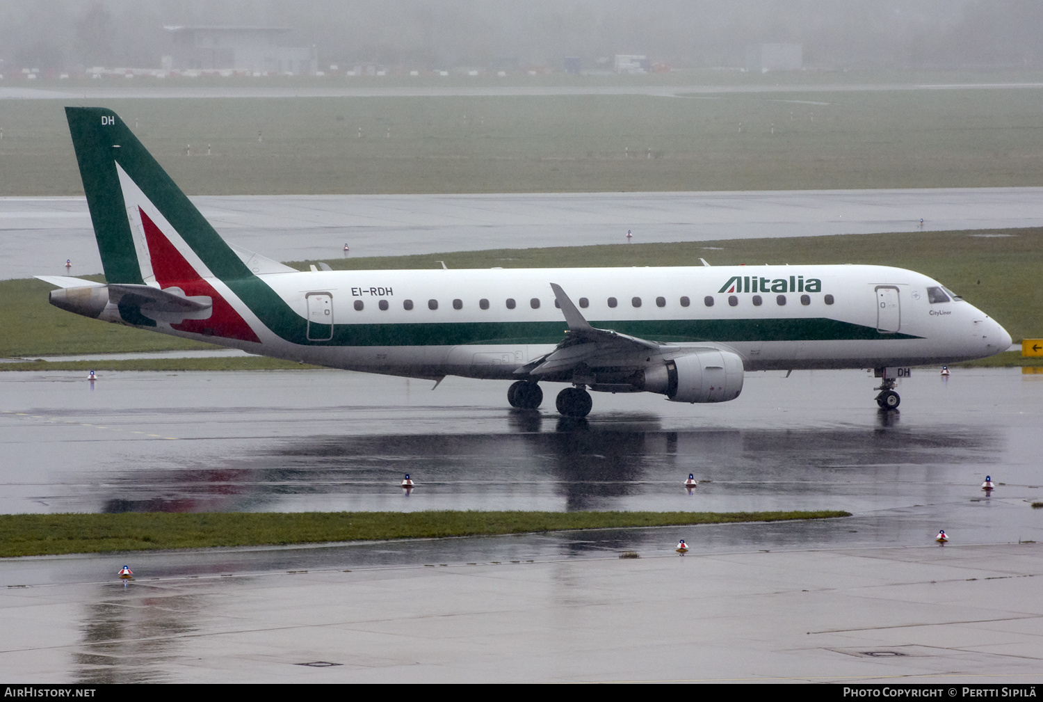 Aircraft Photo of EI-RDH | Embraer 175STD (ERJ-170-200STD) | Alitalia CityLiner | AirHistory.net #180296