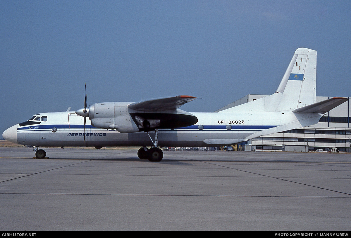 Aircraft Photo of UN-26026 | Antonov An-26B-100 | AeroService | AirHistory.net #180298