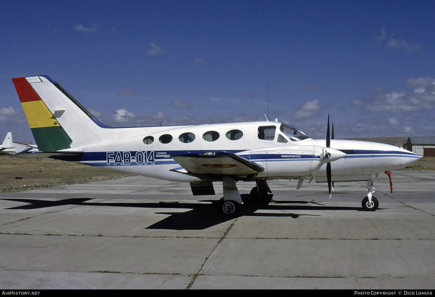 Aircraft Photo of FAB-014 | Cessna 421C Golden Eagle II | Bolivia - Air Force | AirHistory.net #180302