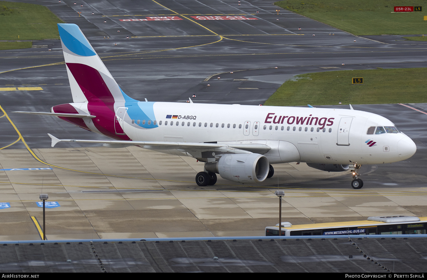 Aircraft Photo of D-ABGQ | Airbus A319-112 | Eurowings | AirHistory.net #180308