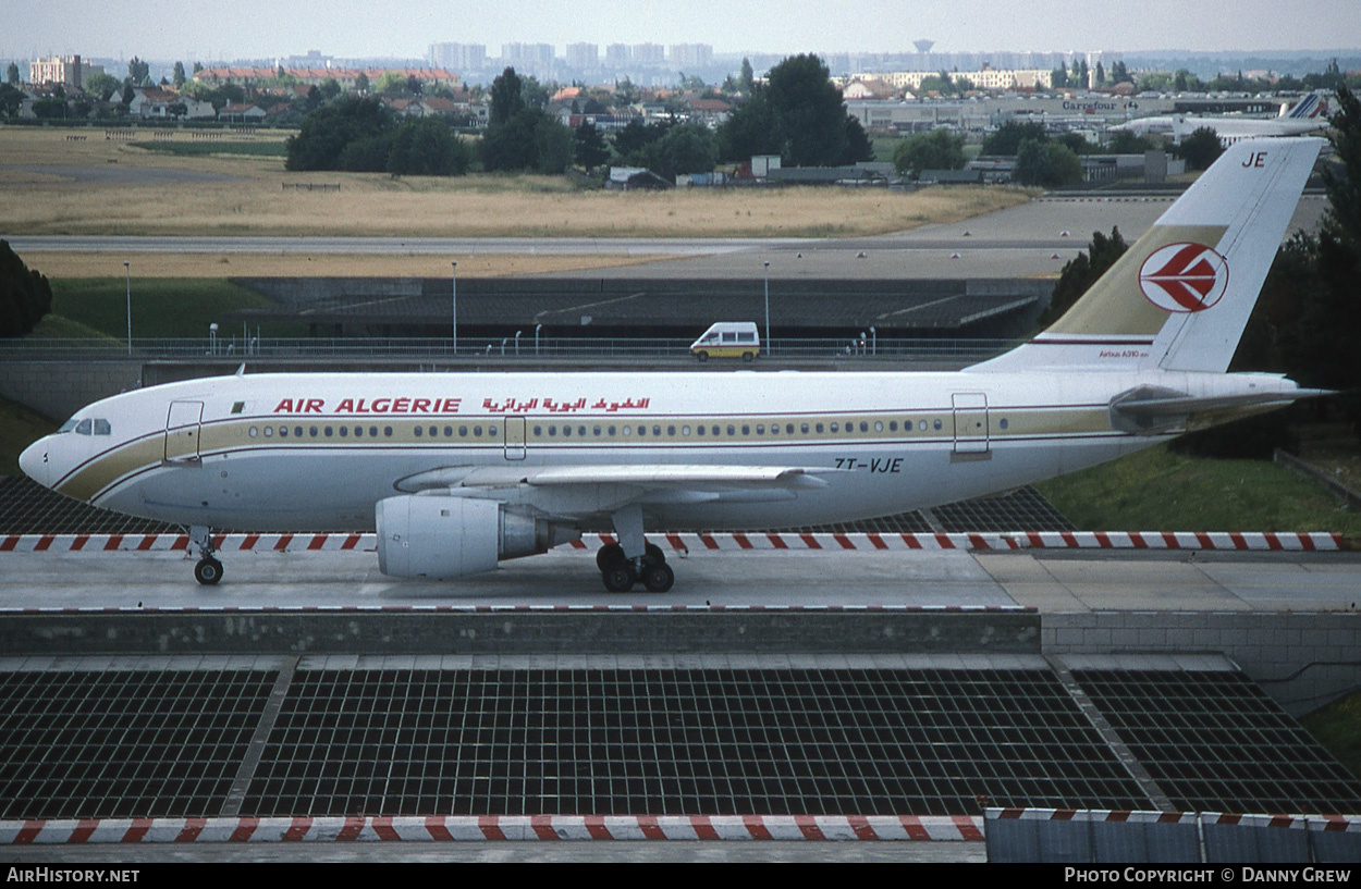 Aircraft Photo of 7T-VJE | Airbus A310-203 | Air Algérie | AirHistory.net #180309