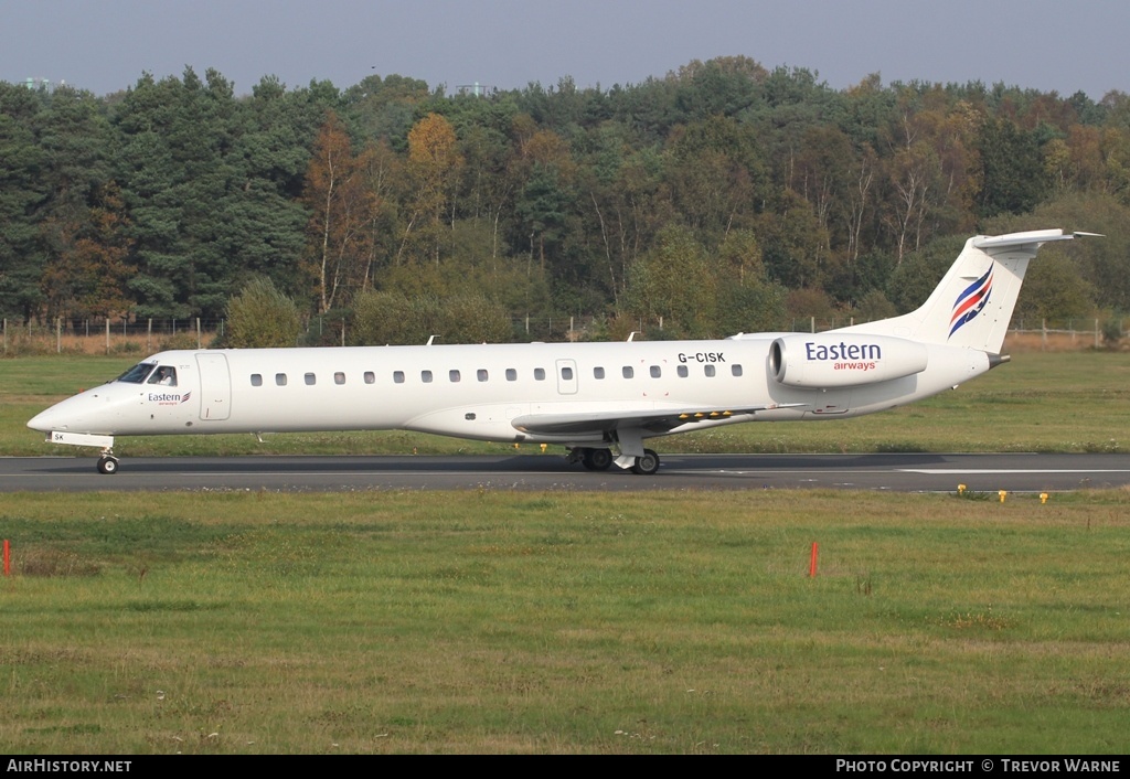 Aircraft Photo of G-CISK | Embraer ERJ-145LR (EMB-145LR) | Eastern Airways | AirHistory.net #180335