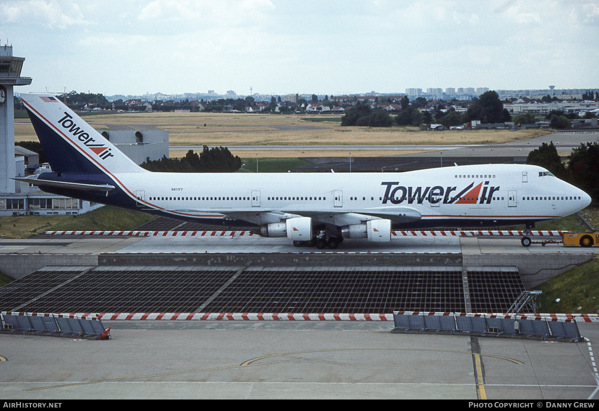Aircraft Photo of N611FF | Boeing 747-282B | Tower Air | AirHistory.net #180344