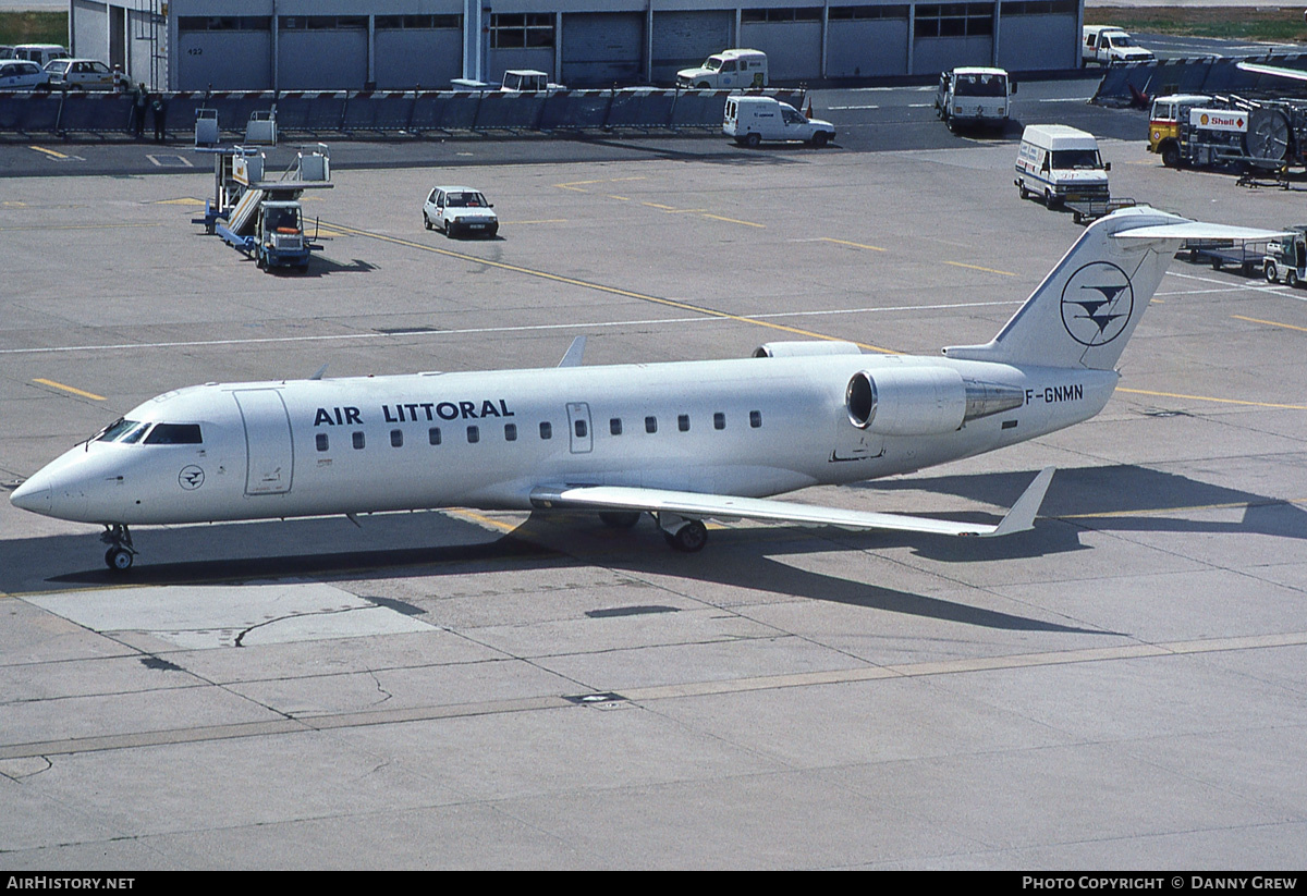 Aircraft Photo of F-GNMN | Canadair CRJ-100ER (CL-600-2B19) | Air Littoral | AirHistory.net #180351