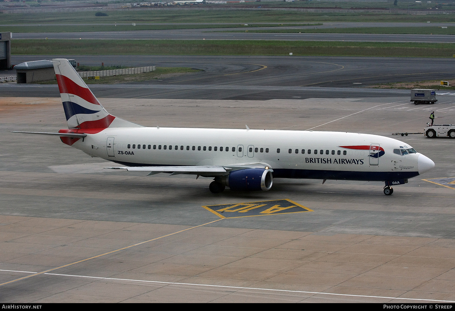 Aircraft Photo of ZS-OAA | Boeing 737-4L7 | British Airways | AirHistory.net #180372