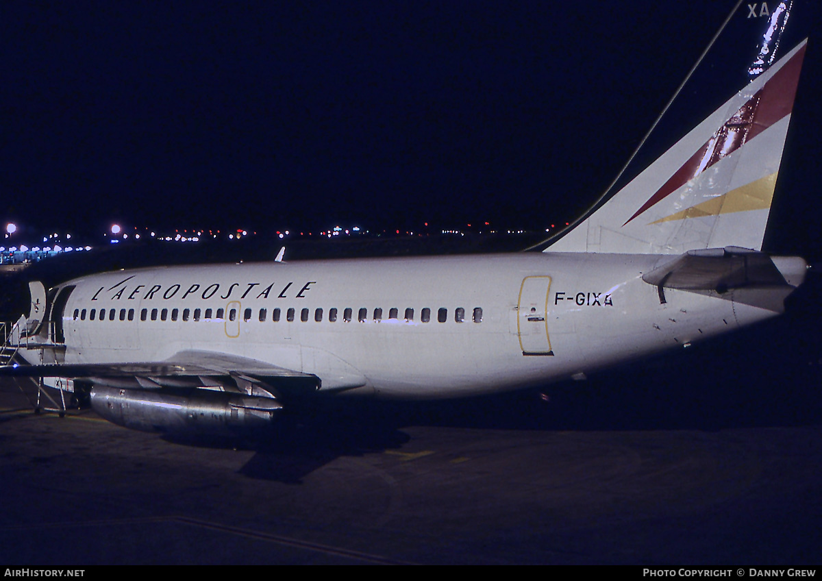 Aircraft Photo of F-GIXA | Boeing 737-2K2C/Adv | L'Aeropostale | AirHistory.net #180399