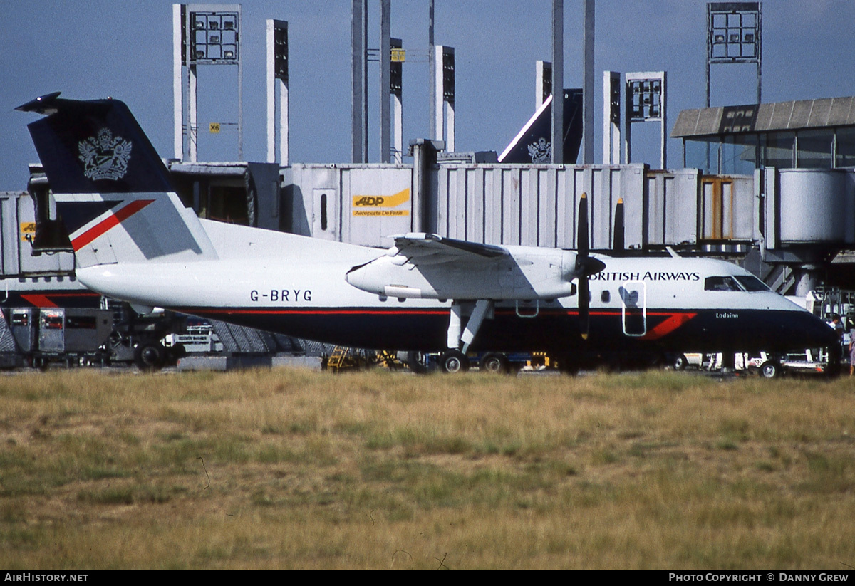 Aircraft Photo of G-BRYG | De Havilland Canada DHC-8-102 Dash 8 | British Airways | AirHistory.net #180406