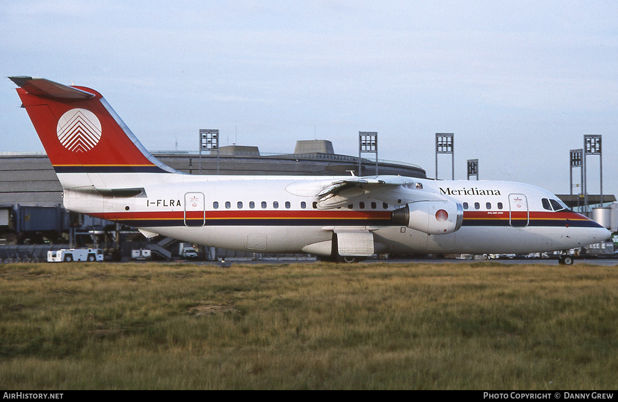 Aircraft Photo of I-FLRA | British Aerospace BAe-146-200 | Meridiana | AirHistory.net #180409