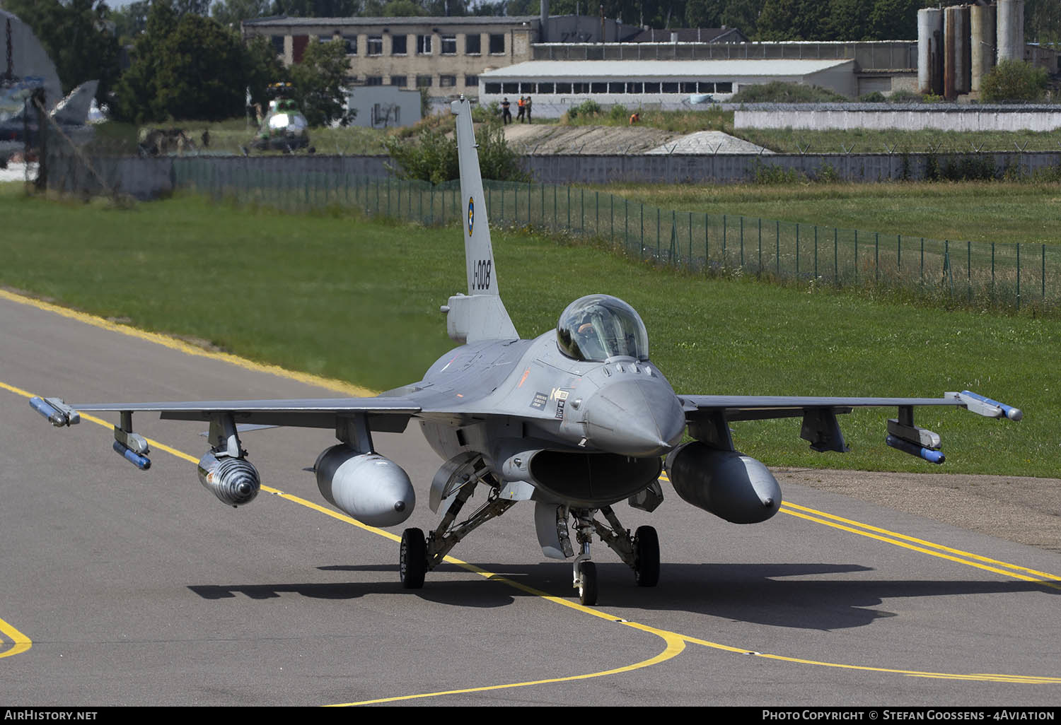 Aircraft Photo of J-008 | General Dynamics F-16AM Fighting Falcon | Netherlands - Air Force | AirHistory.net #180421