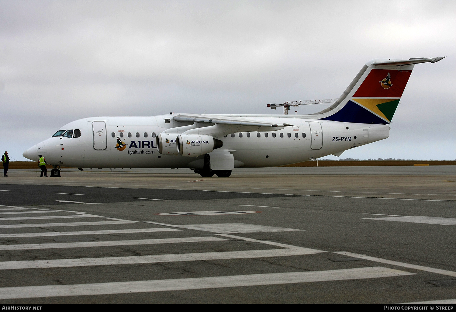 Aircraft Photo of ZS-PYM | British Aerospace BAe-146-200A | Airlink | AirHistory.net #180425