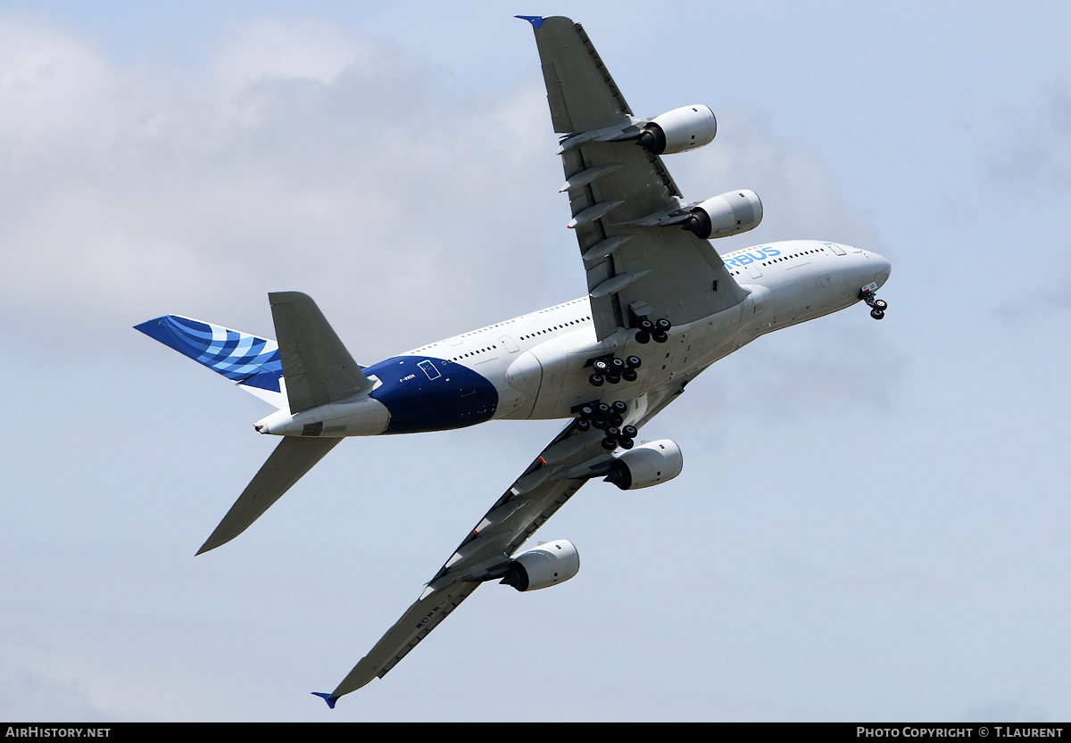 Aircraft Photo of F-WWOW | Airbus A380-841 | Airbus | AirHistory.net #180427