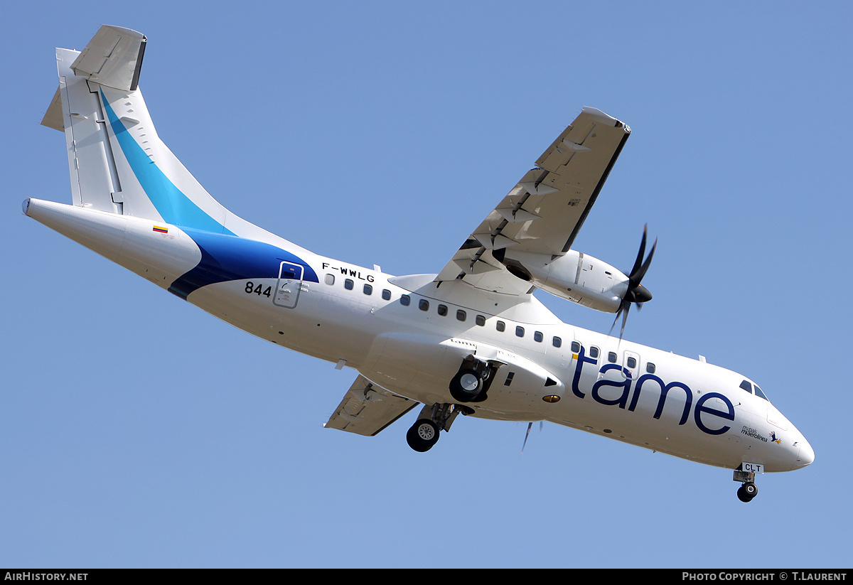 Aircraft Photo of F-WWLG | ATR ATR-42-500 | TAME Línea Aérea del Ecuador | AirHistory.net #180429