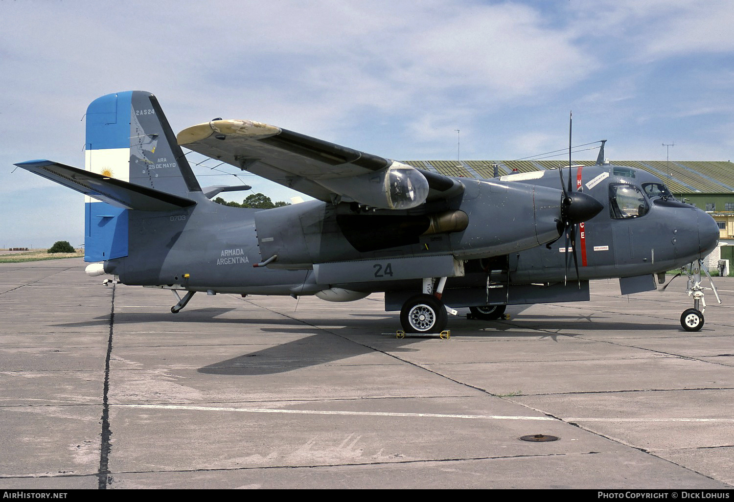 Aircraft Photo of 0703 | Grumman S-2UP Turbo Tracker | Argentina - Navy | AirHistory.net #180430