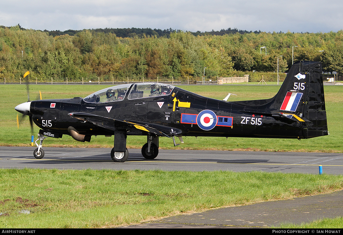Aircraft Photo of ZF515 | Short S-312 Tucano T1 | UK - Air Force | AirHistory.net #180440