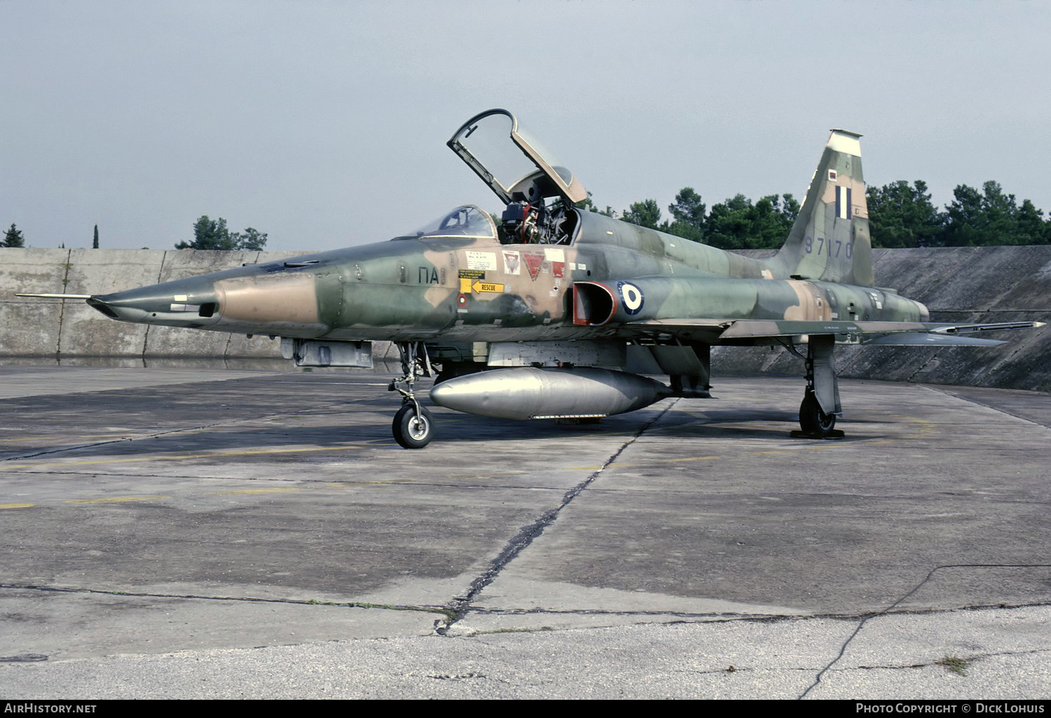 Aircraft Photo of 69-7170 / 97170 | Northrop RF-5A Freedom Fighter | Greece - Air Force | AirHistory.net #180441
