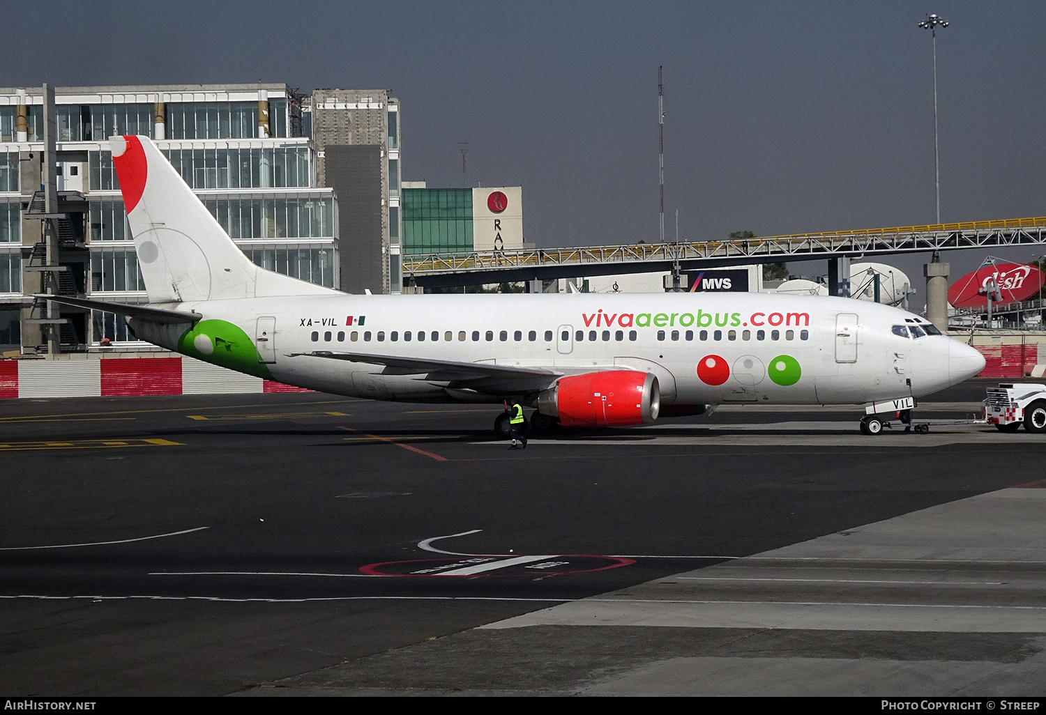 Aircraft Photo of XA-VIL | Boeing 737-33A | Viva Aerobús | AirHistory.net #180448