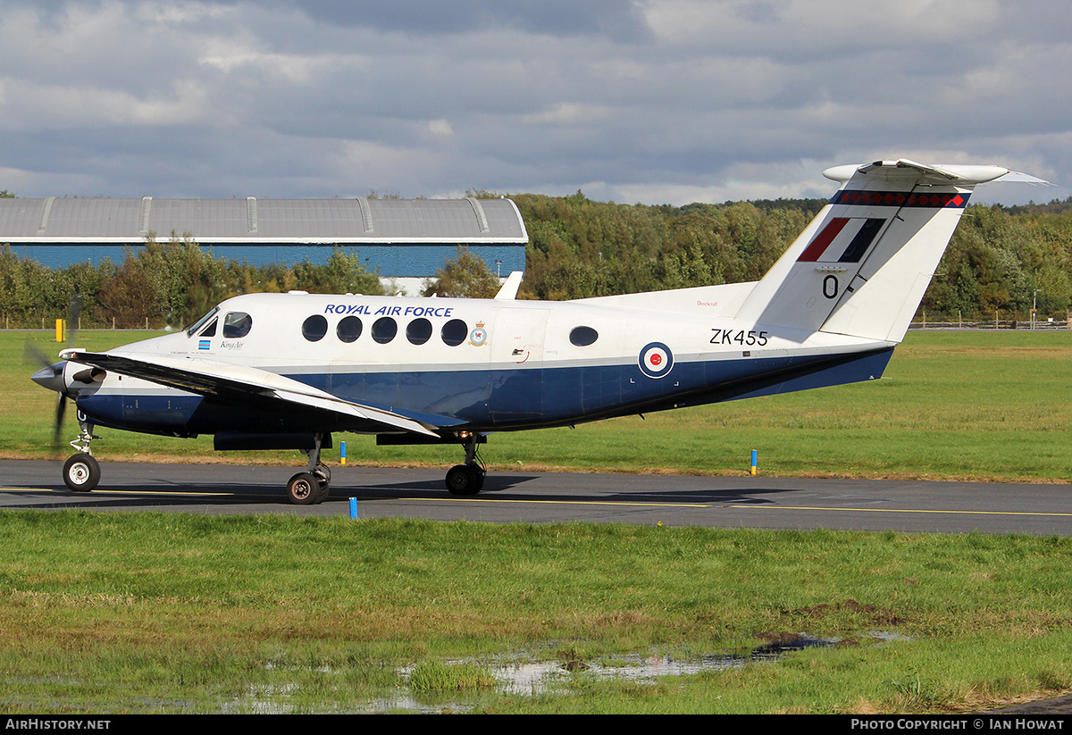 Aircraft Photo of ZK455 | Raytheon B200 King Air | UK - Air Force | AirHistory.net #180451