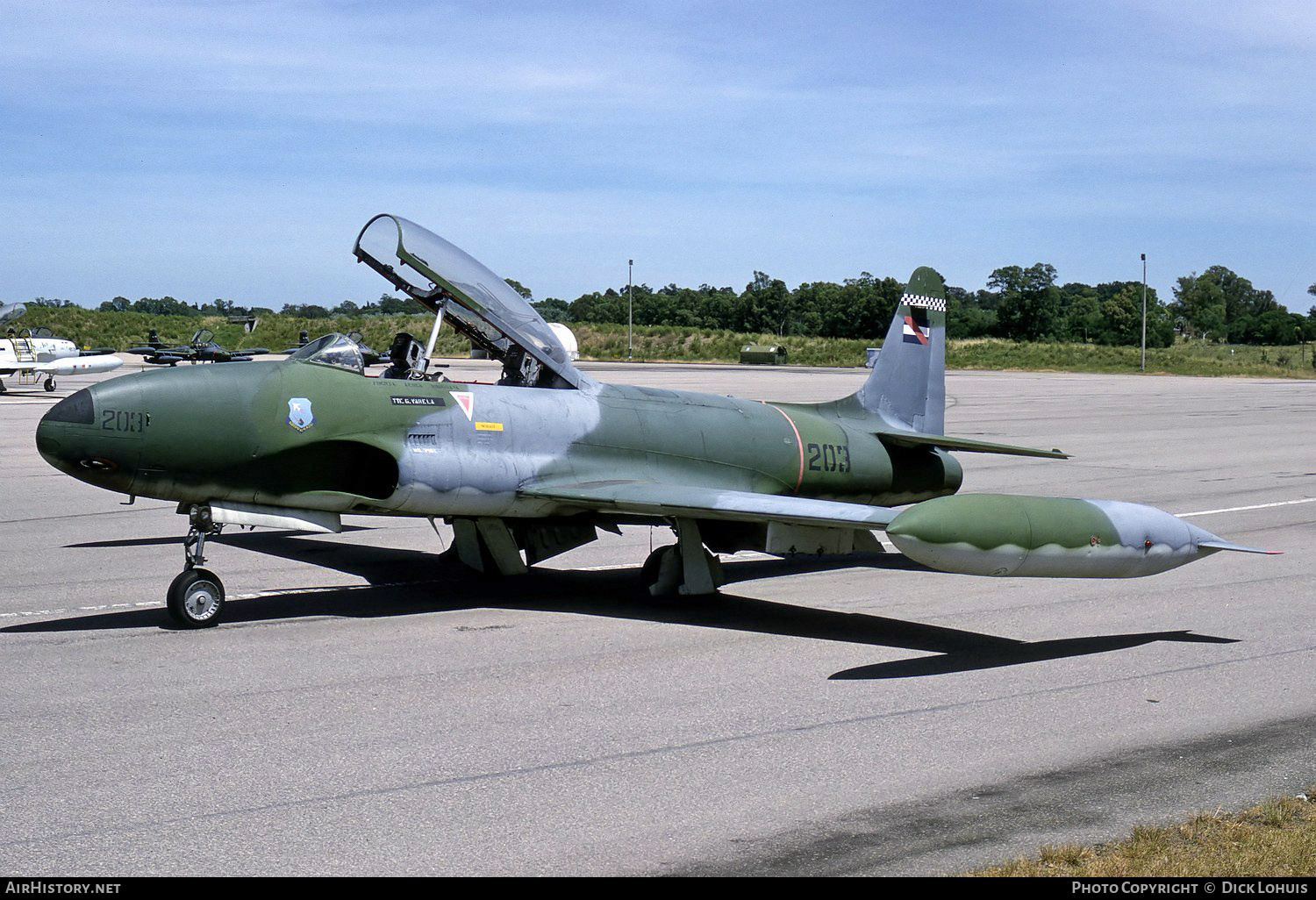 Aircraft Photo of 203 | Lockheed AT-33A | Uruguay - Air Force | AirHistory.net #180452