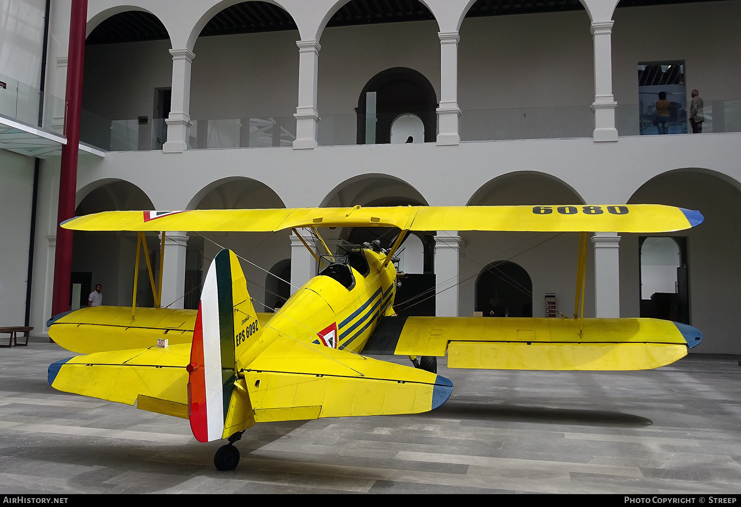 Aircraft Photo of EPS-6092 | Stearman PT-17 Kaydet (A75N1) | Mexico - Air Force | AirHistory.net #180456