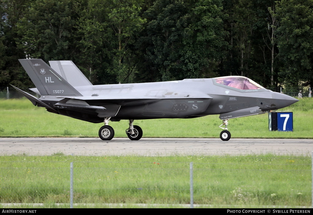 Aircraft Photo of 13-5077 / AF13-5077 | Lockheed Martin F-35A Lightning II | USA - Air Force | AirHistory.net #180457