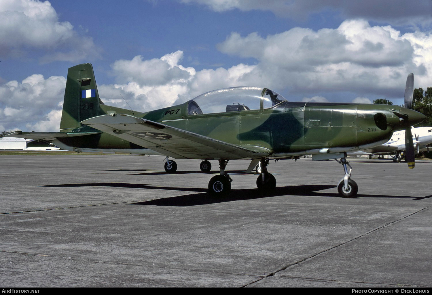 Aircraft Photo of 219 | Pilatus PC-7 | Guatemala - Air Force | AirHistory.net #180467