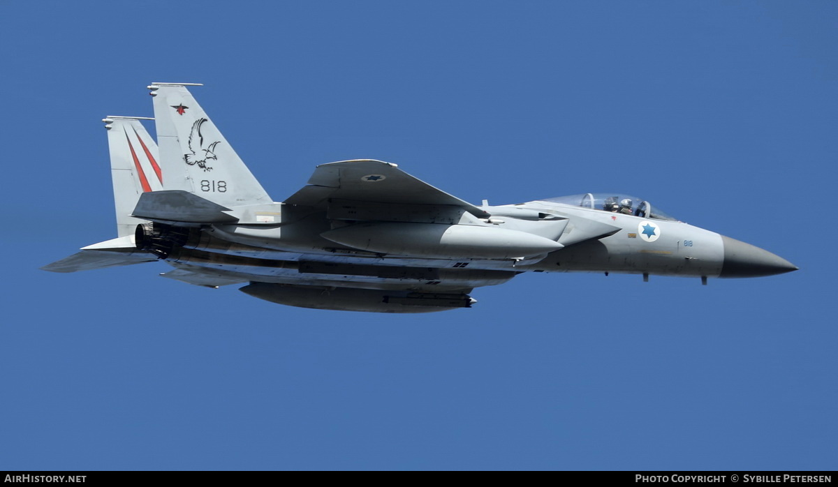 Aircraft Photo of 818 | McDonnell Douglas F-15C Eagle | Israel - Air Force | AirHistory.net #180469