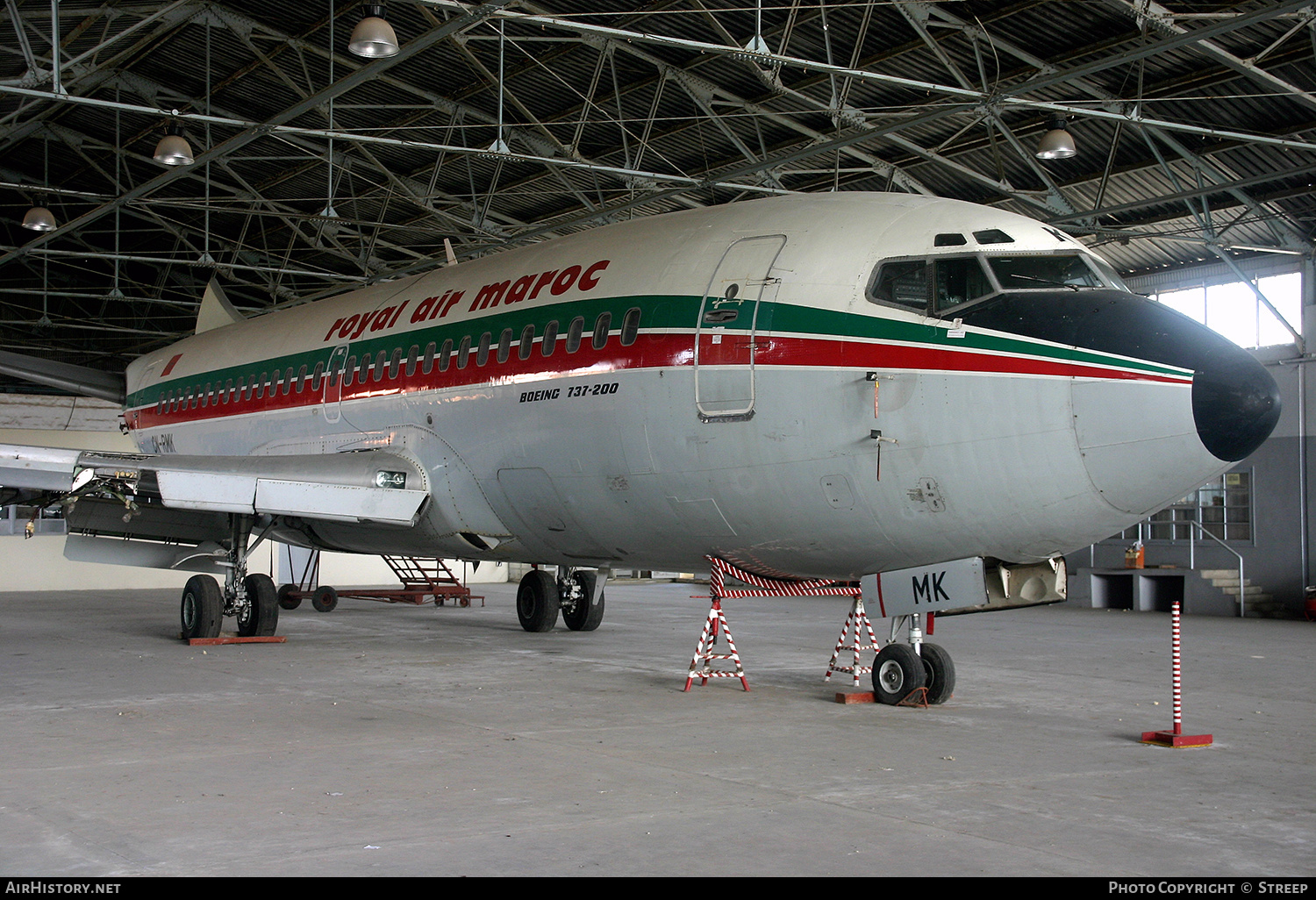 Aircraft Photo of CN-RMK | Boeing 737-2B6/Adv | Royal Air Maroc - RAM | AirHistory.net #180496