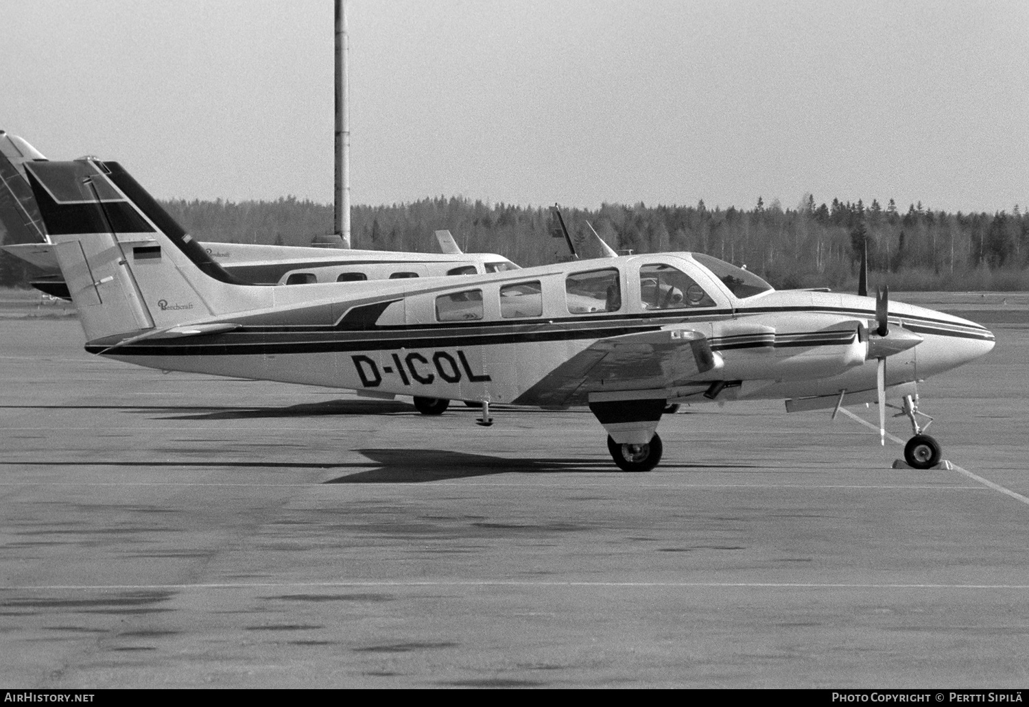 Aircraft Photo of D-ICOL | Beech 58P Pressurized Baron | AirHistory.net #180508