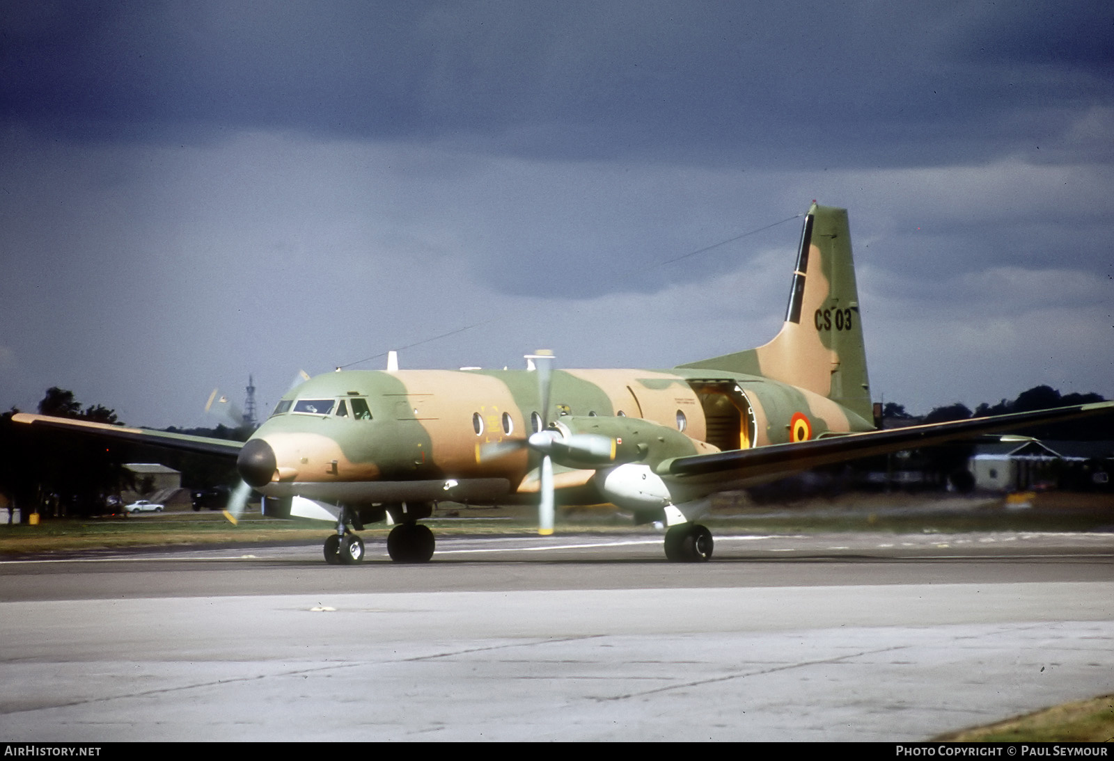 Aircraft Photo of CS-03 | Hawker Siddeley HS-748 Srs2A/288LFD | Belgium - Air Force | AirHistory.net #180524