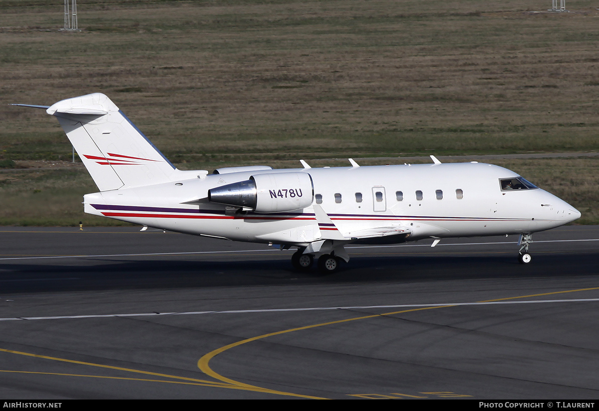 Aircraft Photo of N478U | Bombardier Challenger 604 (CL-600-2B16) | AirHistory.net #180531