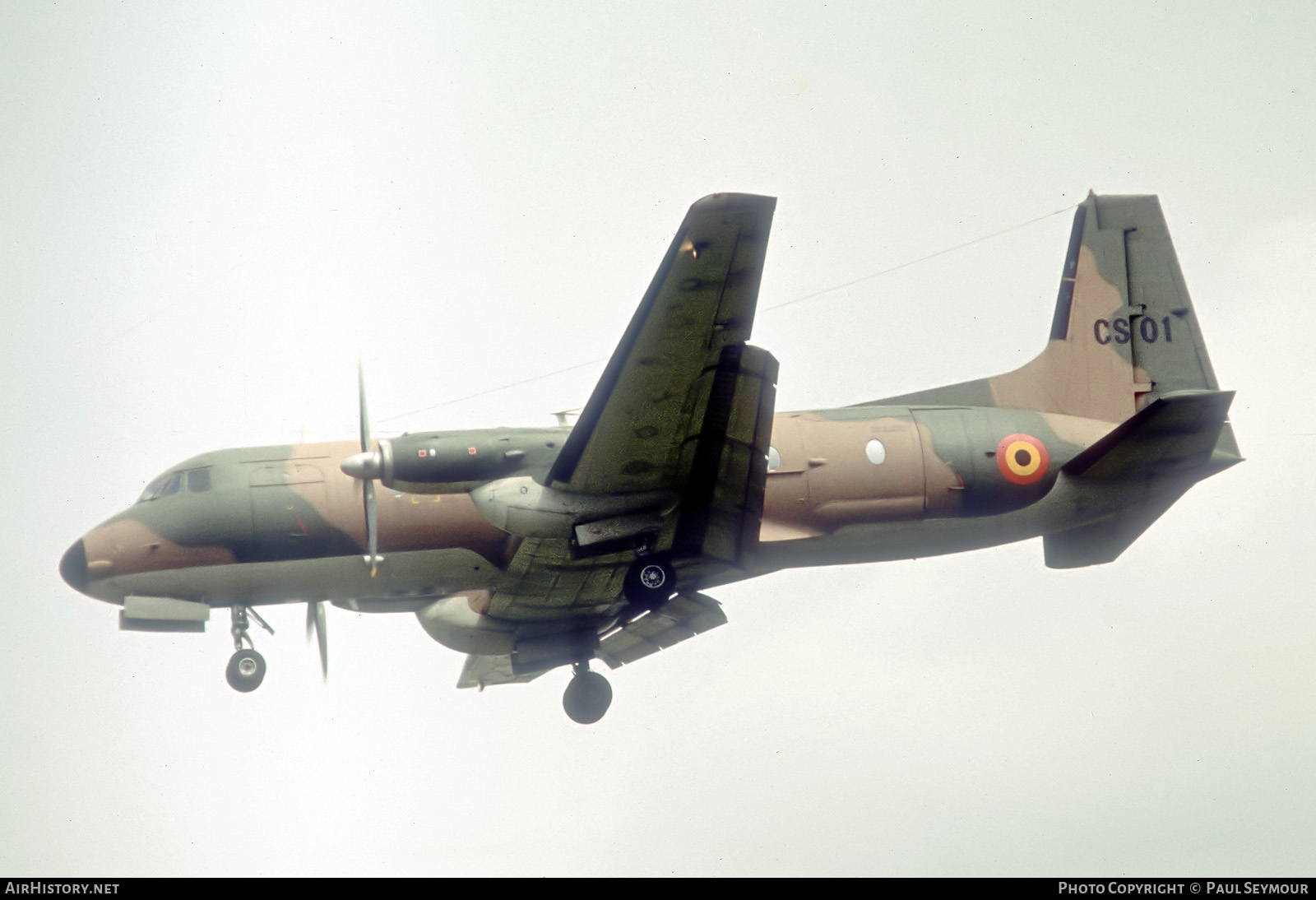 Aircraft Photo of CS-01 | Hawker Siddeley HS-748 Srs2A/288LFD | Belgium - Air Force | AirHistory.net #180549