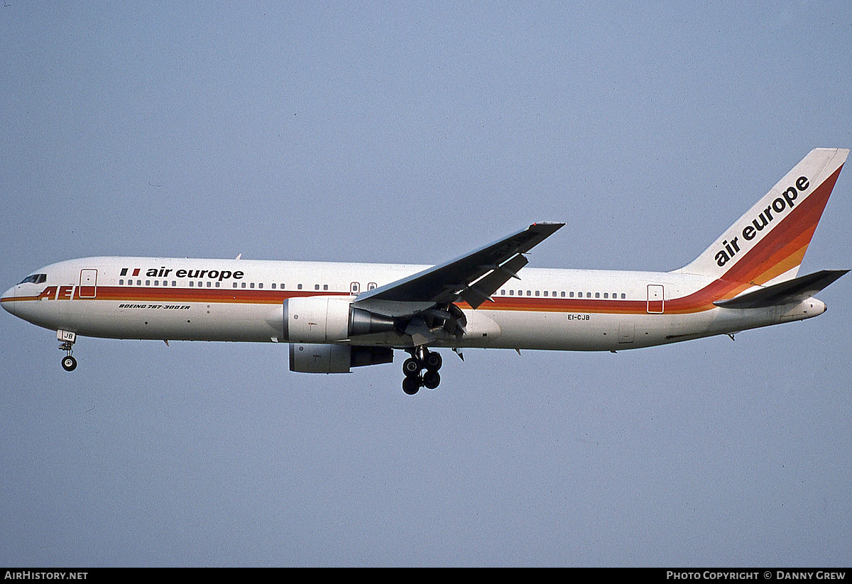 Aircraft Photo of EI-CJB | Boeing 767-35H/ER | Air Europe | AirHistory.net #180552