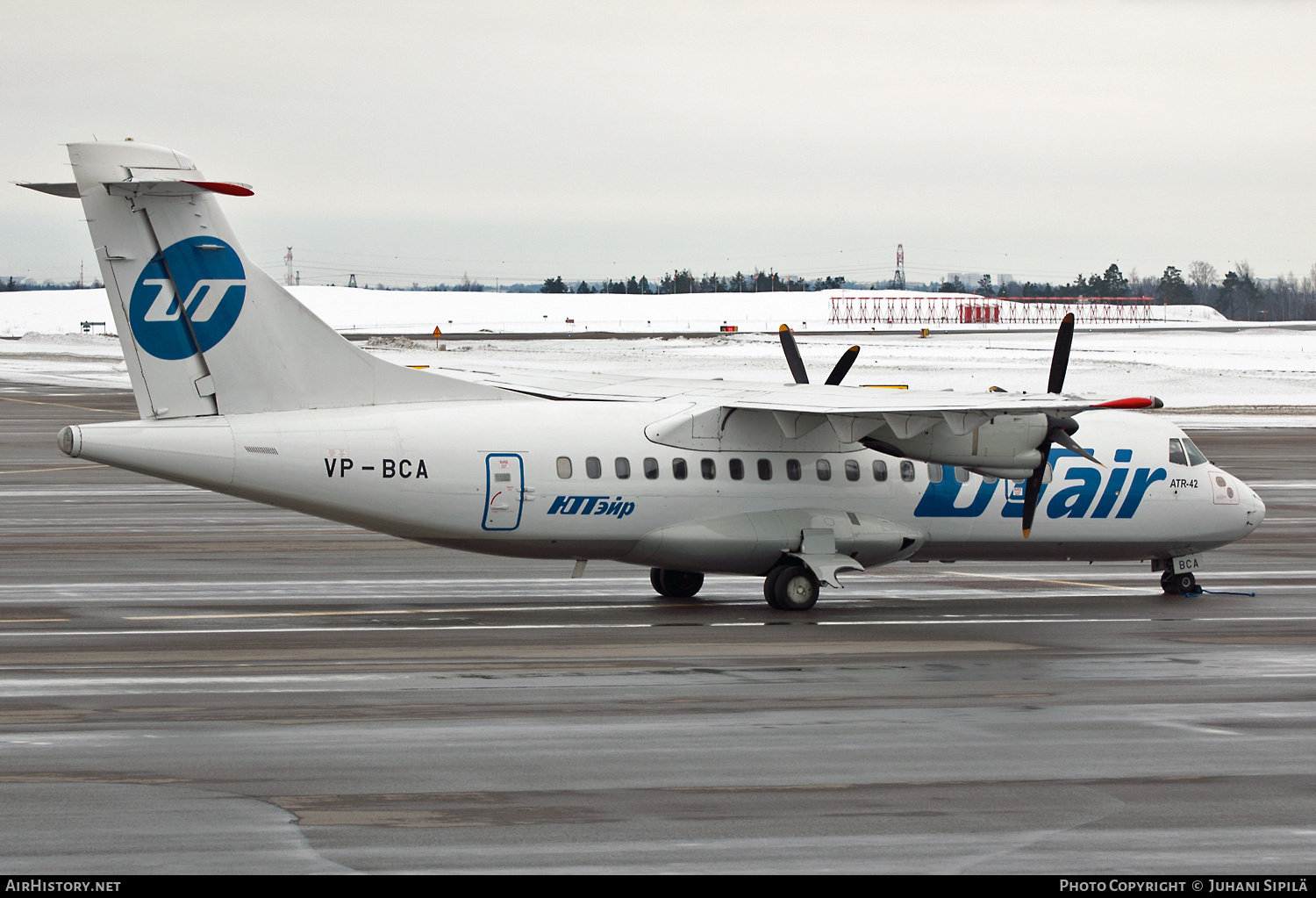 Aircraft Photo of VP-BCA | ATR ATR-42-300 | UTair | AirHistory.net #180559
