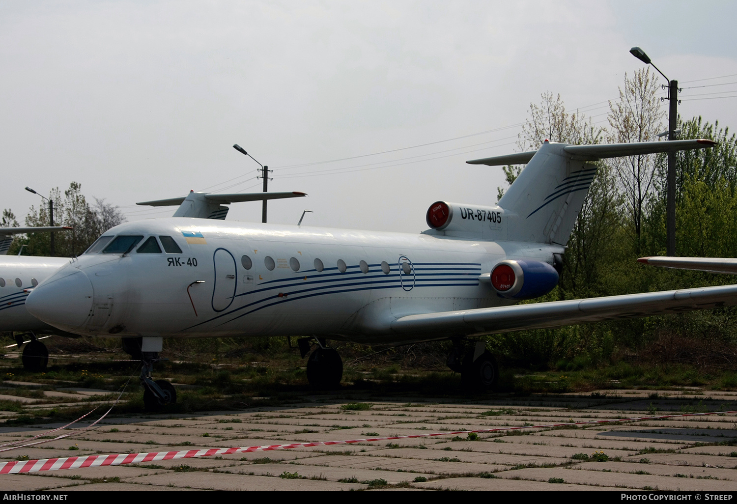Aircraft Photo of UR-87405 | Yakovlev Yak-40 | Aerolyuks | AirHistory.net #180567