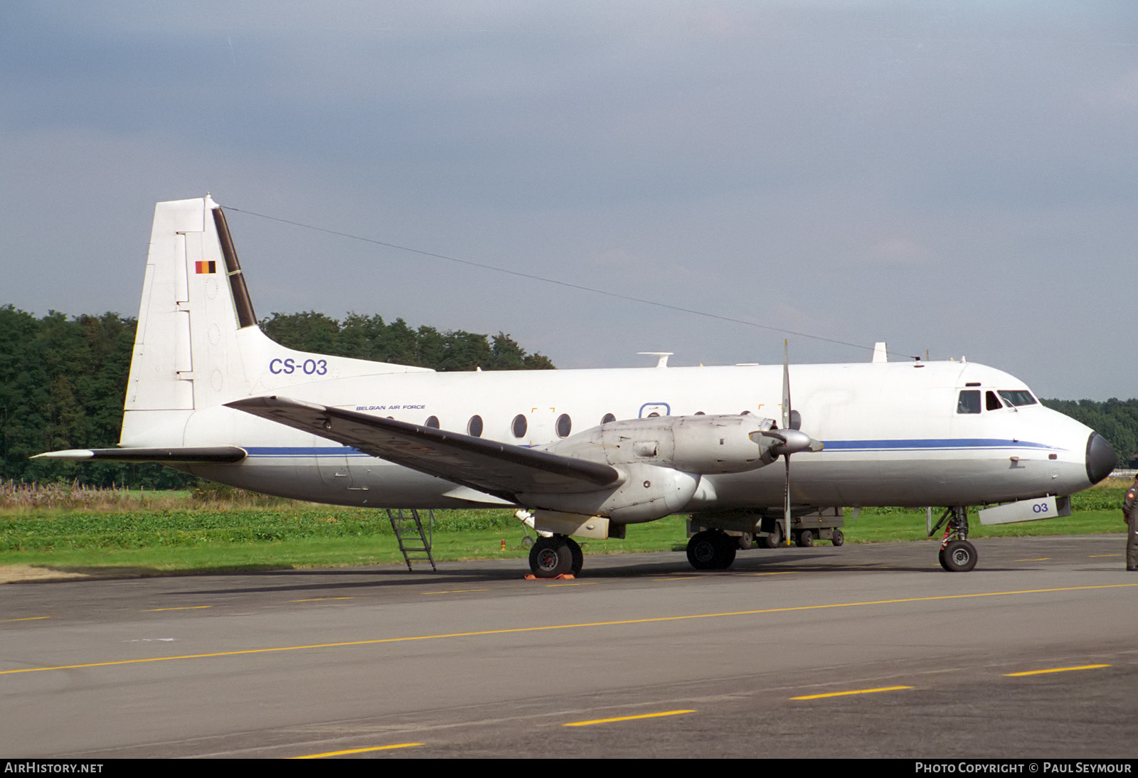 Aircraft Photo of CS-03 | Hawker Siddeley HS-748 Srs2A/288LFD | Belgium - Air Force | AirHistory.net #180579