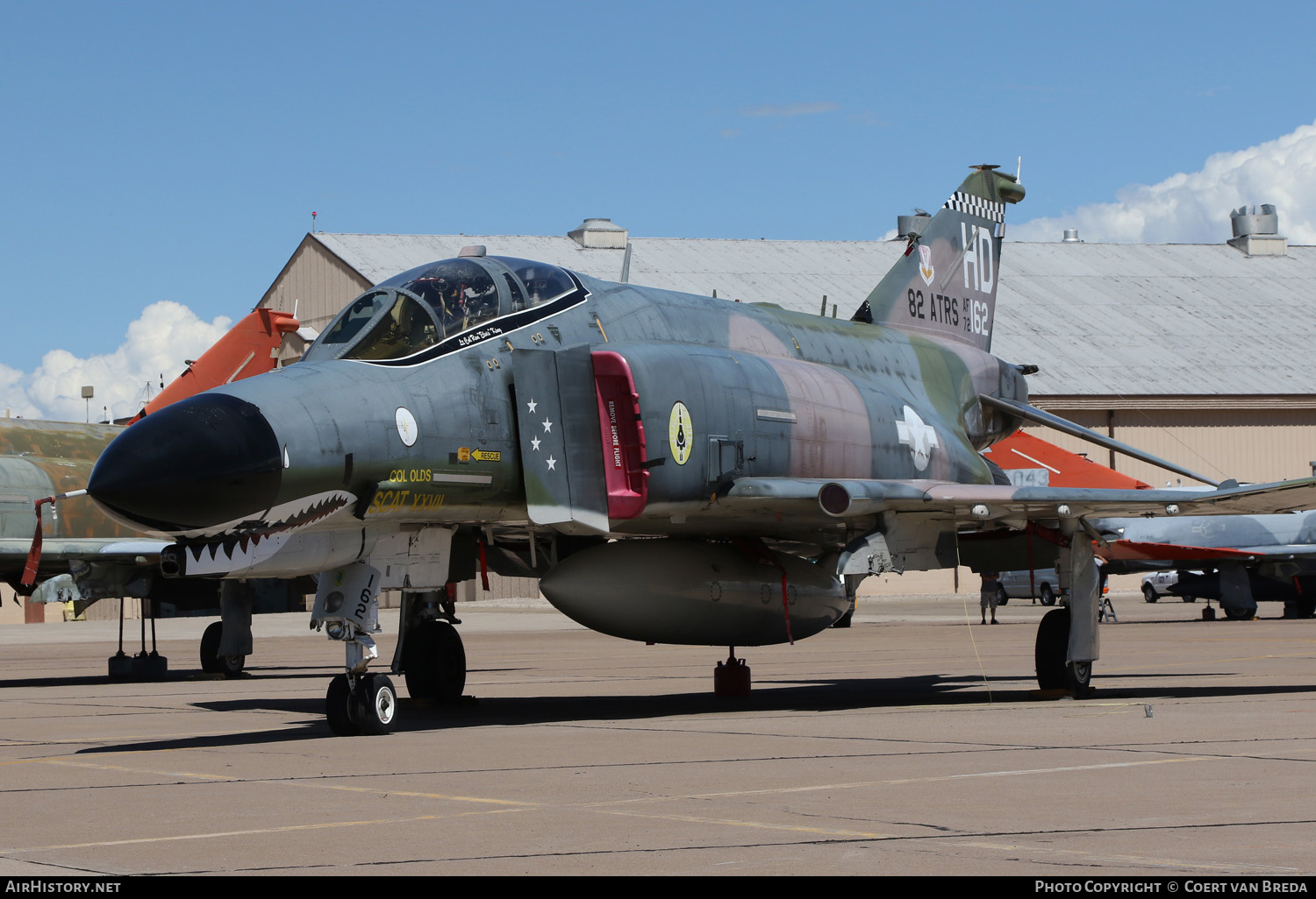 Aircraft Photo of 72-0162 / AF72-162 | McDonnell Douglas QF-4E Phantom II | USA - Air Force | AirHistory.net #180594