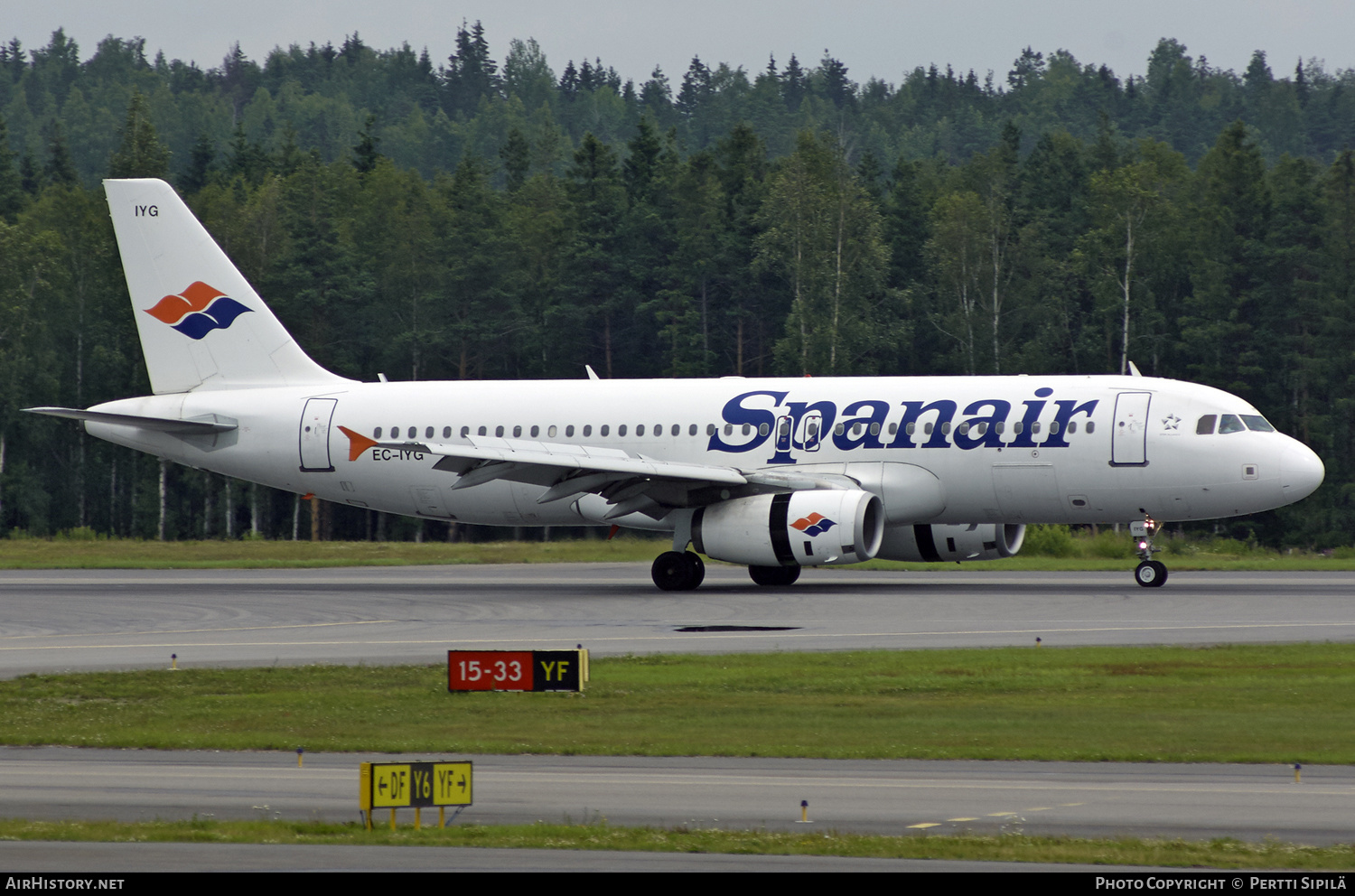 Aircraft Photo of EC-IYG | Airbus A320-232 | Spanair | AirHistory.net #180612