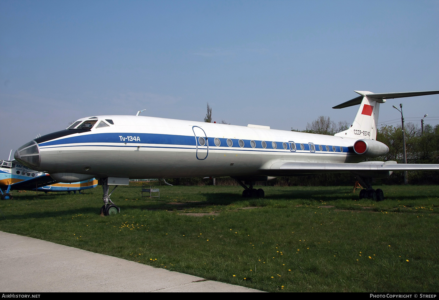 Aircraft Photo of CCCP-65743 | Tupolev Tu-134A | Aeroflot | AirHistory.net #180620