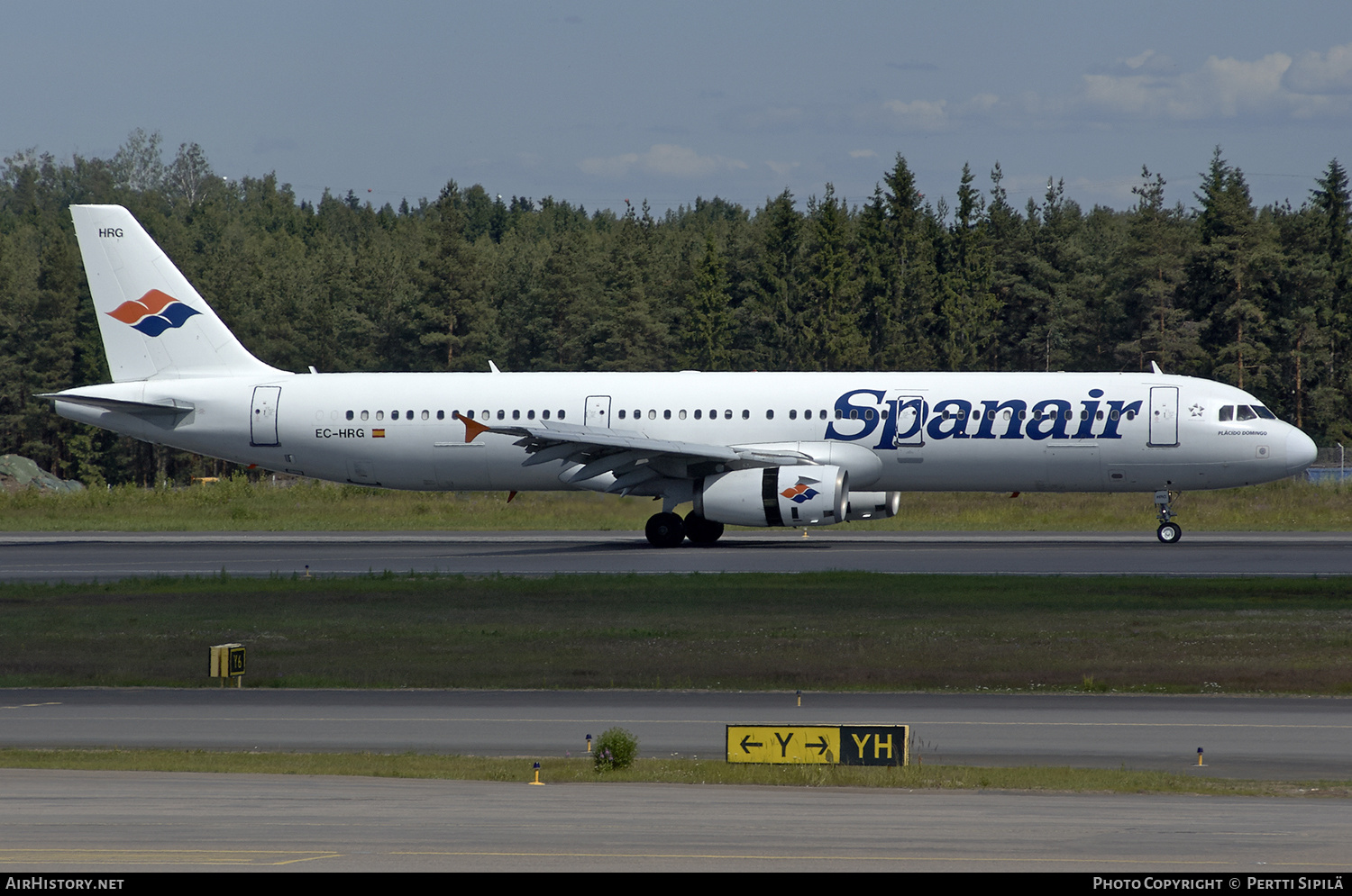 Aircraft Photo of EC-HRG | Airbus A321-231 | Spanair | AirHistory.net #180621