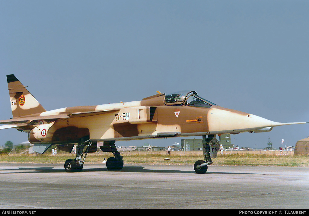 Aircraft Photo of A115 | Sepecat Jaguar A | France - Air Force | AirHistory.net #180625