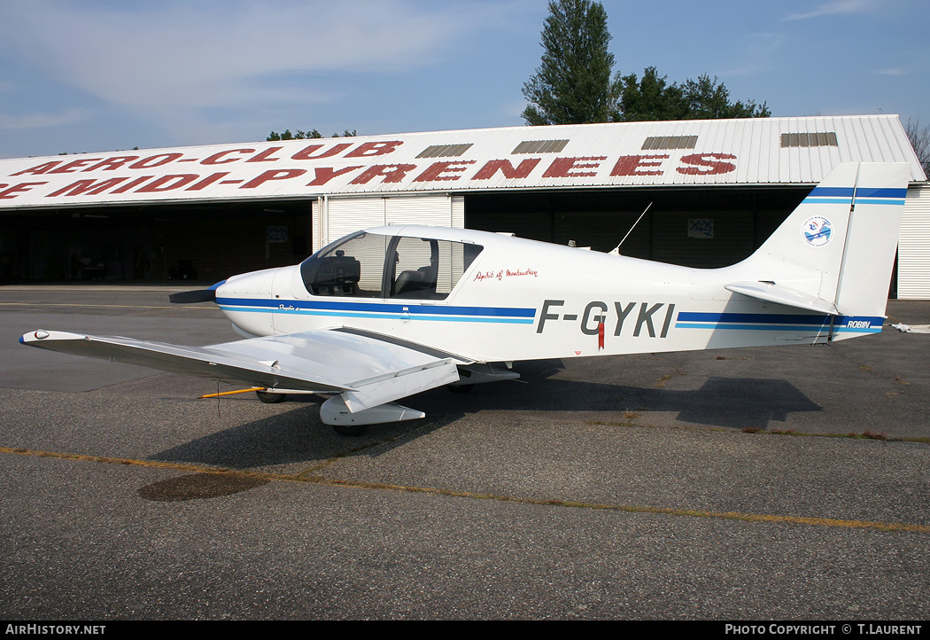 Aircraft Photo of F-GYKI | Robin DR-400-140B Dauphin 4 | AirHistory.net #180628